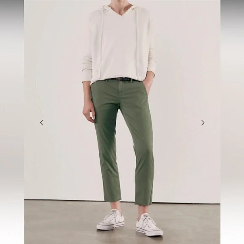 Nili Lotan East Hampton Pants in Green Cameo